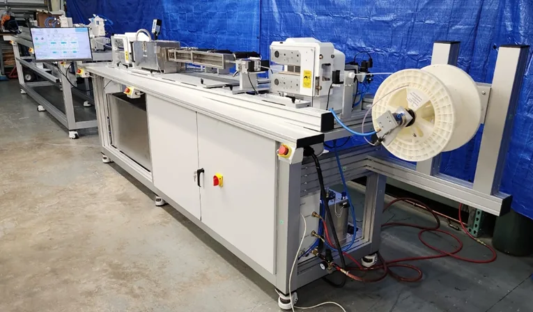 FEP heat shrink tubing expansion system for medical tubing production