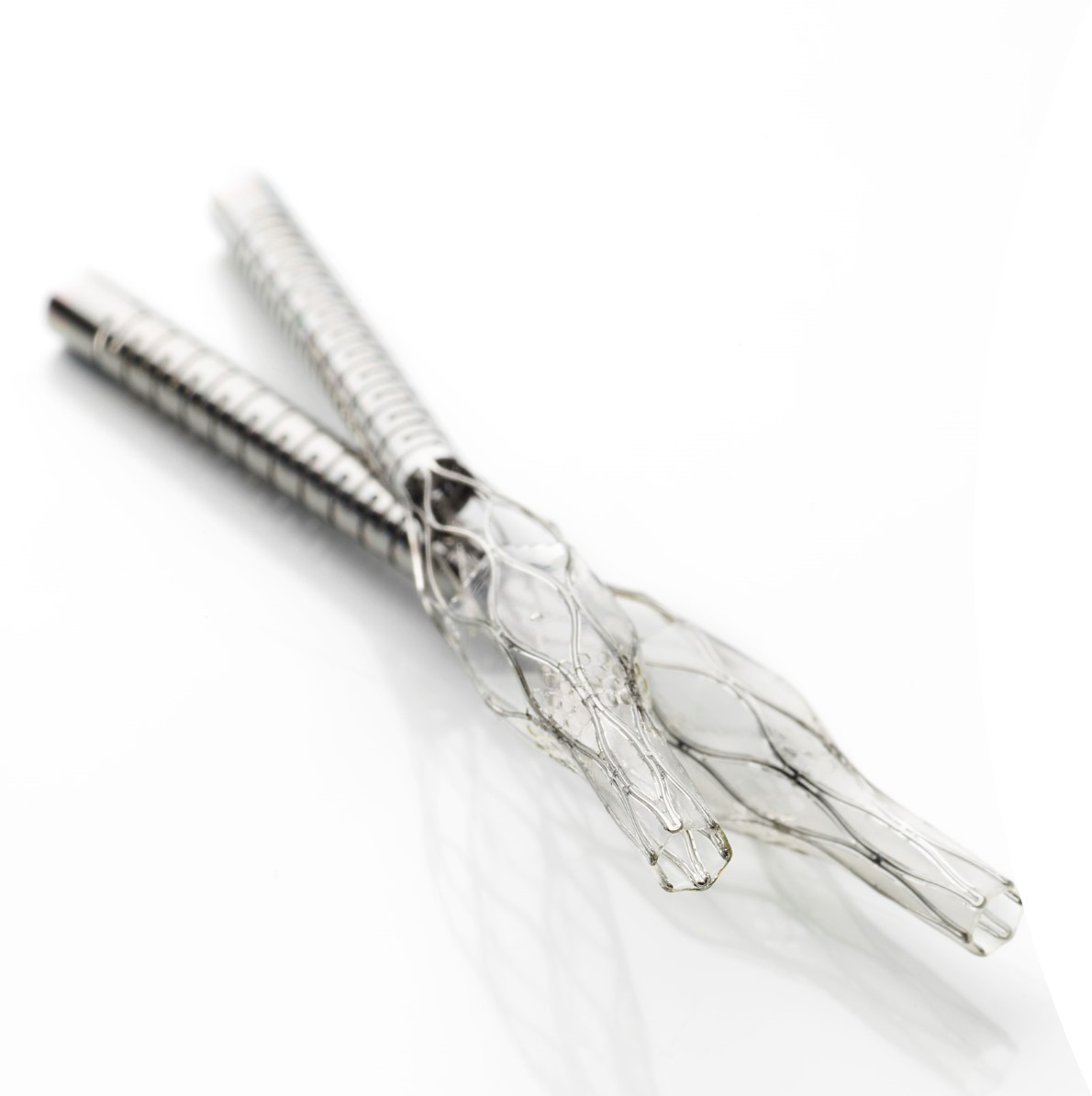 Formed medical balloon — catheter and stent device component